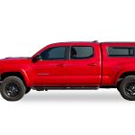 100XR-RunningBoards-Toyota-Tacoma-2018-Red-Prfl-Drvr-White-B